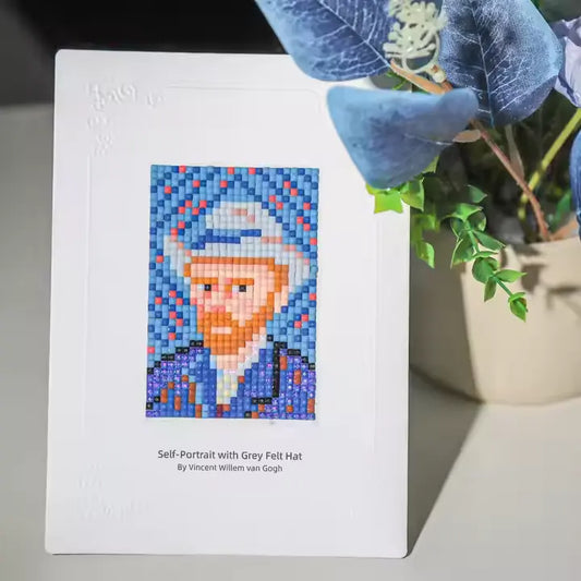 12-piece World Famous Artist Mini Diamond Painting Kit 1