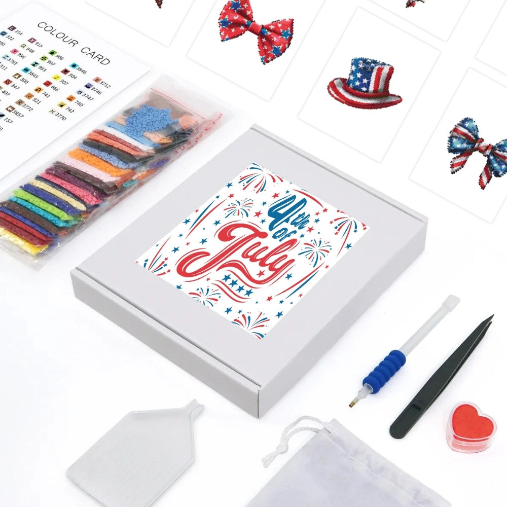 4th of July Mini Diamond Painting Kit – 15 Festive Designs Mini Diamond Painting Kit 2