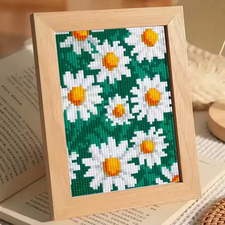 6-piece Spring Flower Mini Diamond Painting Kit 2