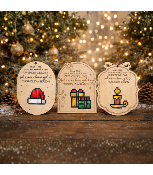 Memory Shine – DIY Diamond Painting Ornament Kit