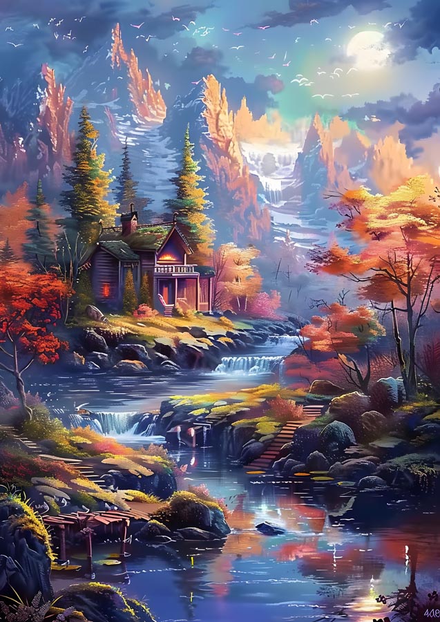 Autumn Cabin Retreat