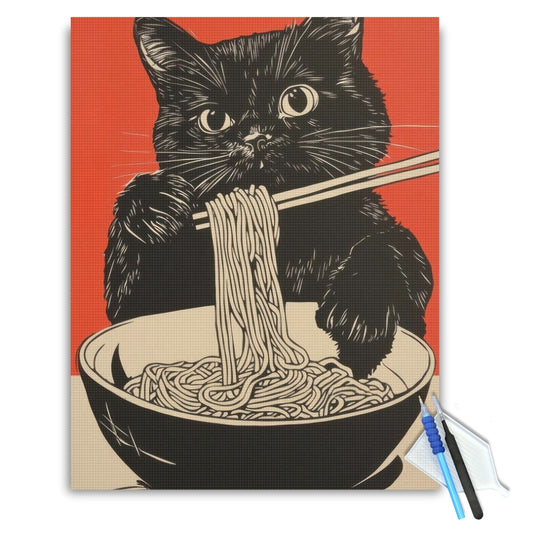 Black-Cat-Ramen-Diamond-Painting-Kit-1