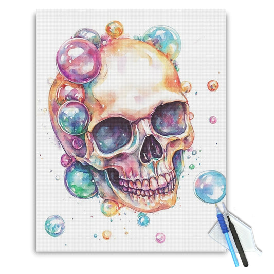 Bubble-Skull-Enchantment-Diamond-Painting-Kit-1
