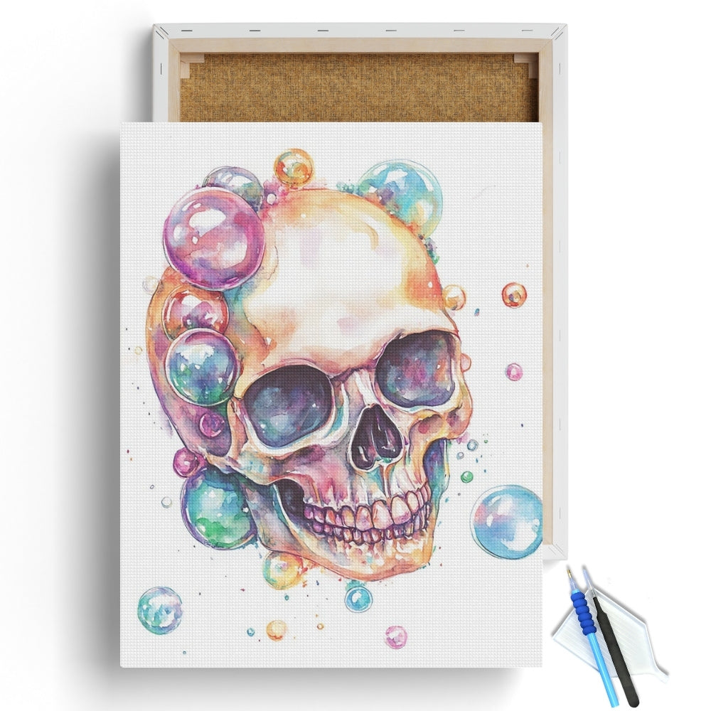 Bubble Skull Enchantment Diamond Painting Kit
