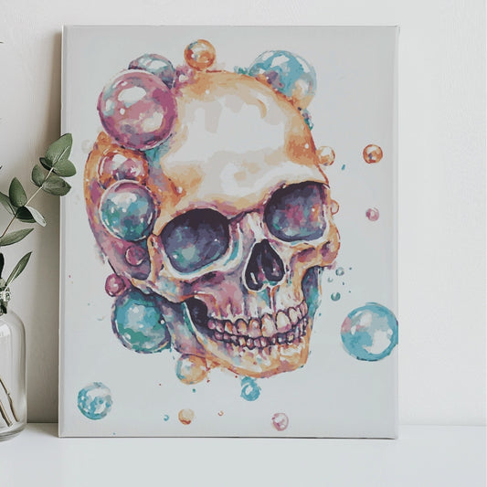 Bubble-Skull-Enchantment-Paint-by-Numbers-Kit-1