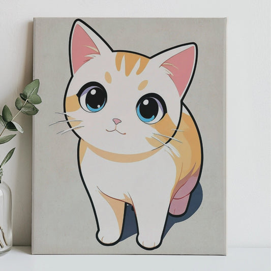 Cartoon-Kitty-Eyes-Paint-by-Numbers-Kit-1