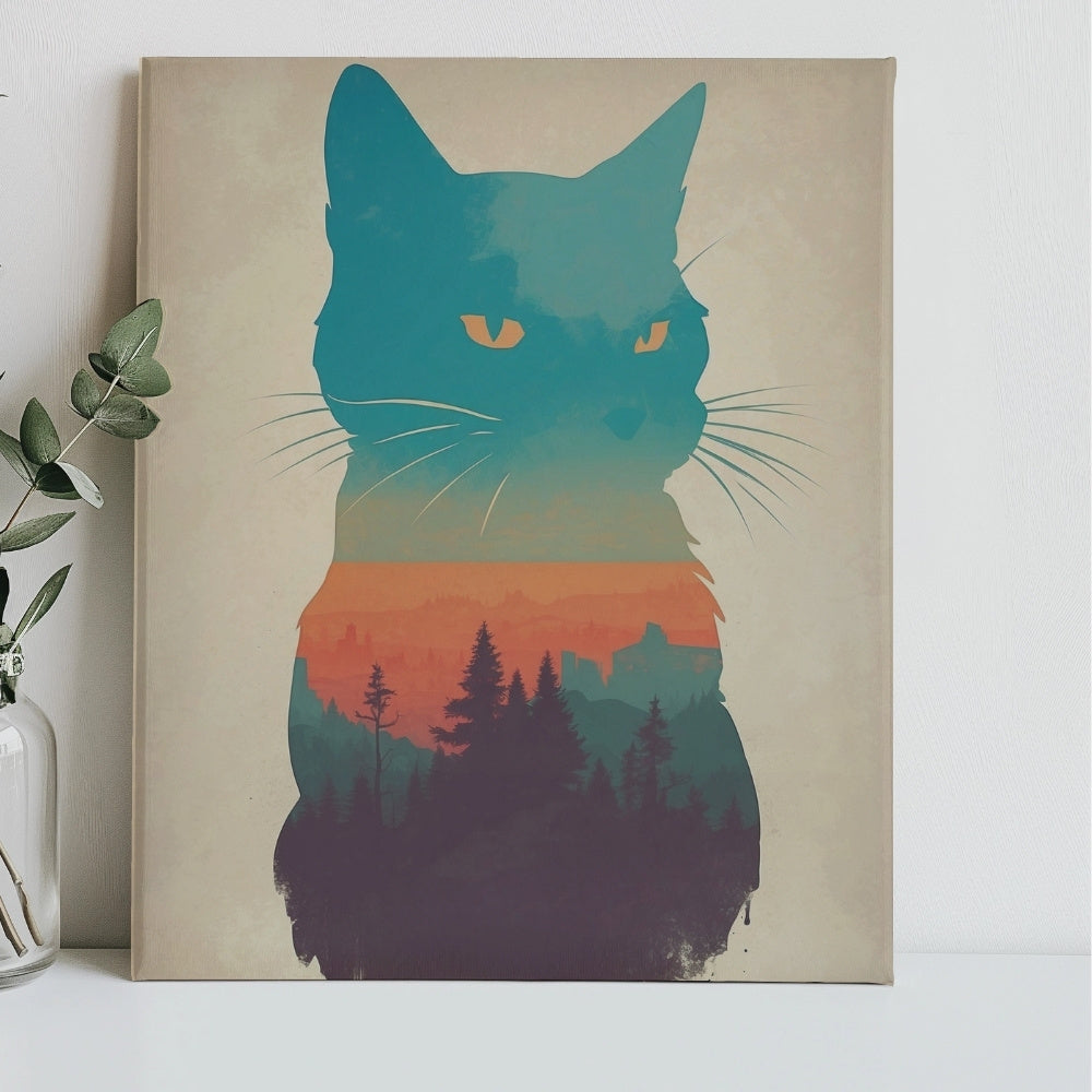 Catscape-Silhouette-Paint-by-Numbers-Kit-1