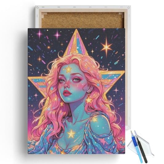 Celestial Star Goddess Diamond Painting Kit