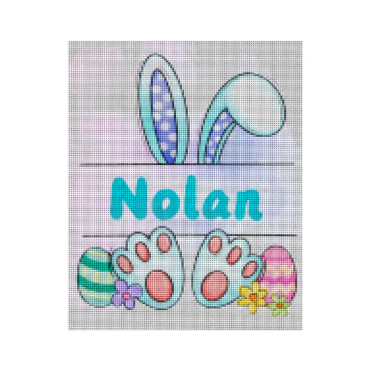 Easter Bunny Split Monogram Diamond Painting Kit 6