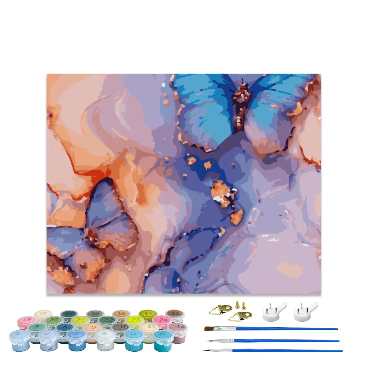 Ethereal Butterfly Bliss Paint By Numbers Kit