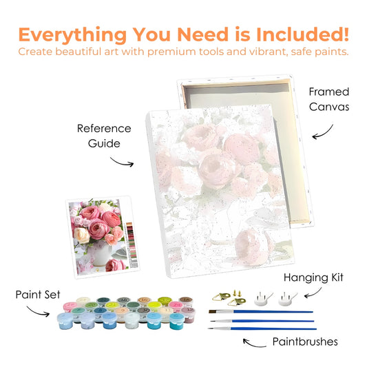 Everything You Need is Included-Paint by numbers kit