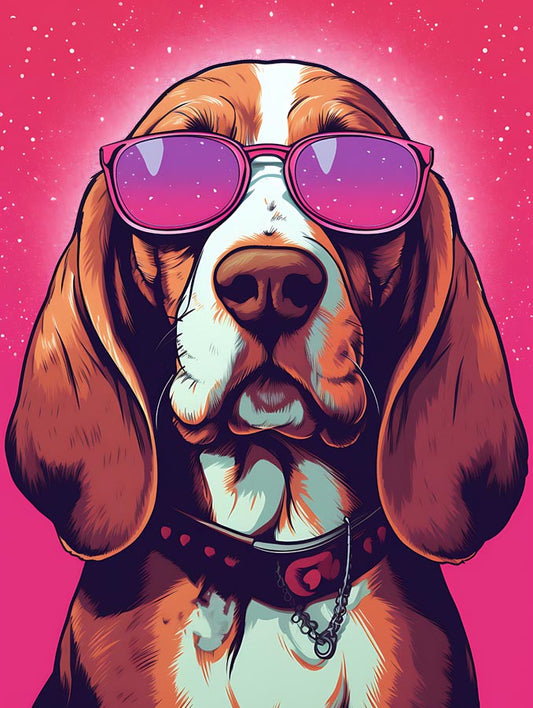 Funky Sunglasses Dog