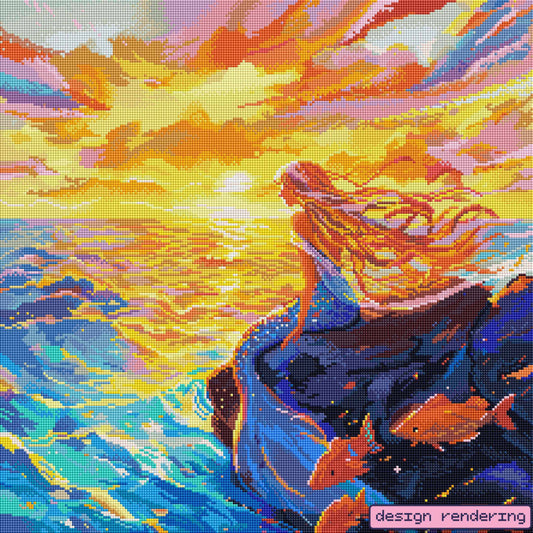 Golden-Horizon-Mermaid-Diamond-Painting-Kit-1