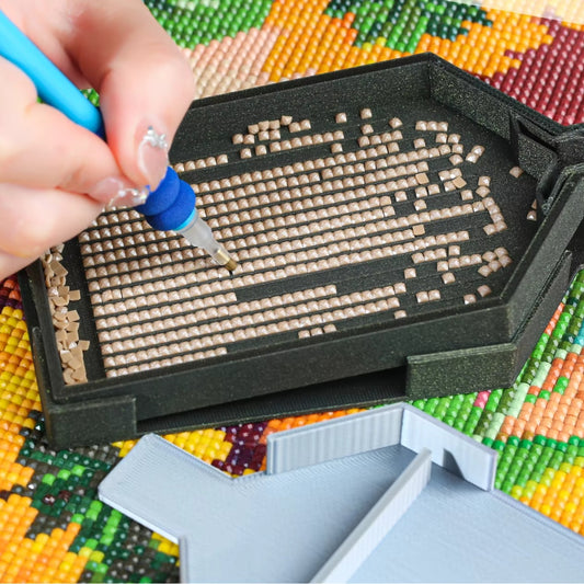 Large Diamond Painting Tray 18