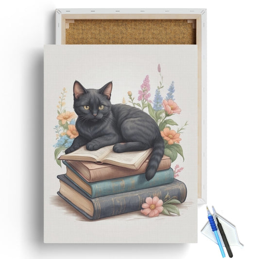 Literary-Cat-Retreat-Diamond-Painting-Kit-1