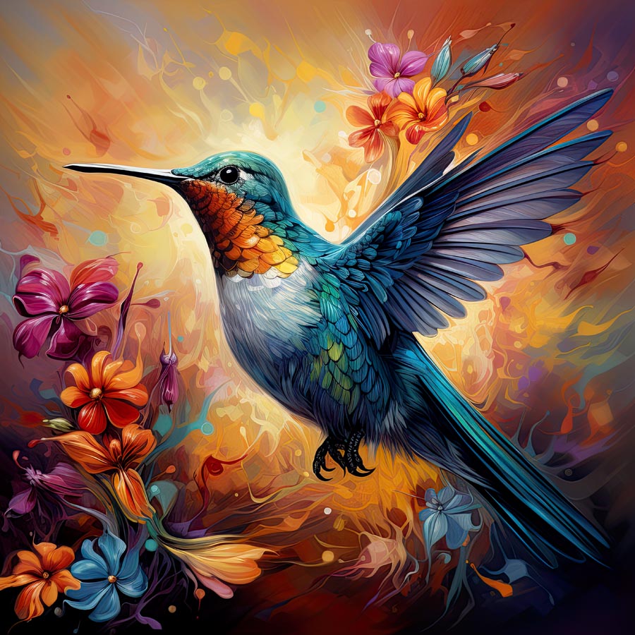 Radiant Hummingbird