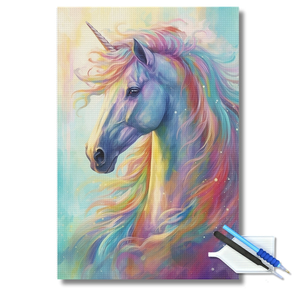 Rainbow Dream Unicorn Diamond Painting Kit