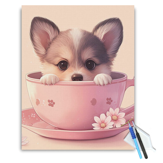 Teacup-Puppy-Delight-Diamond-Painting-Kit-1