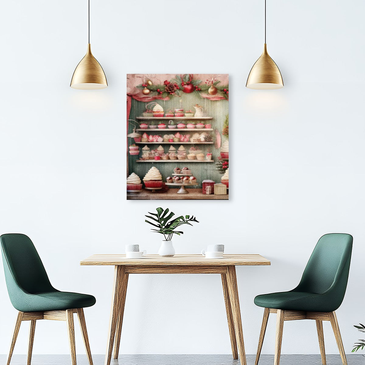 Ye Olde Christmas Shoppe Bakery Diamond Painting Kit image_5