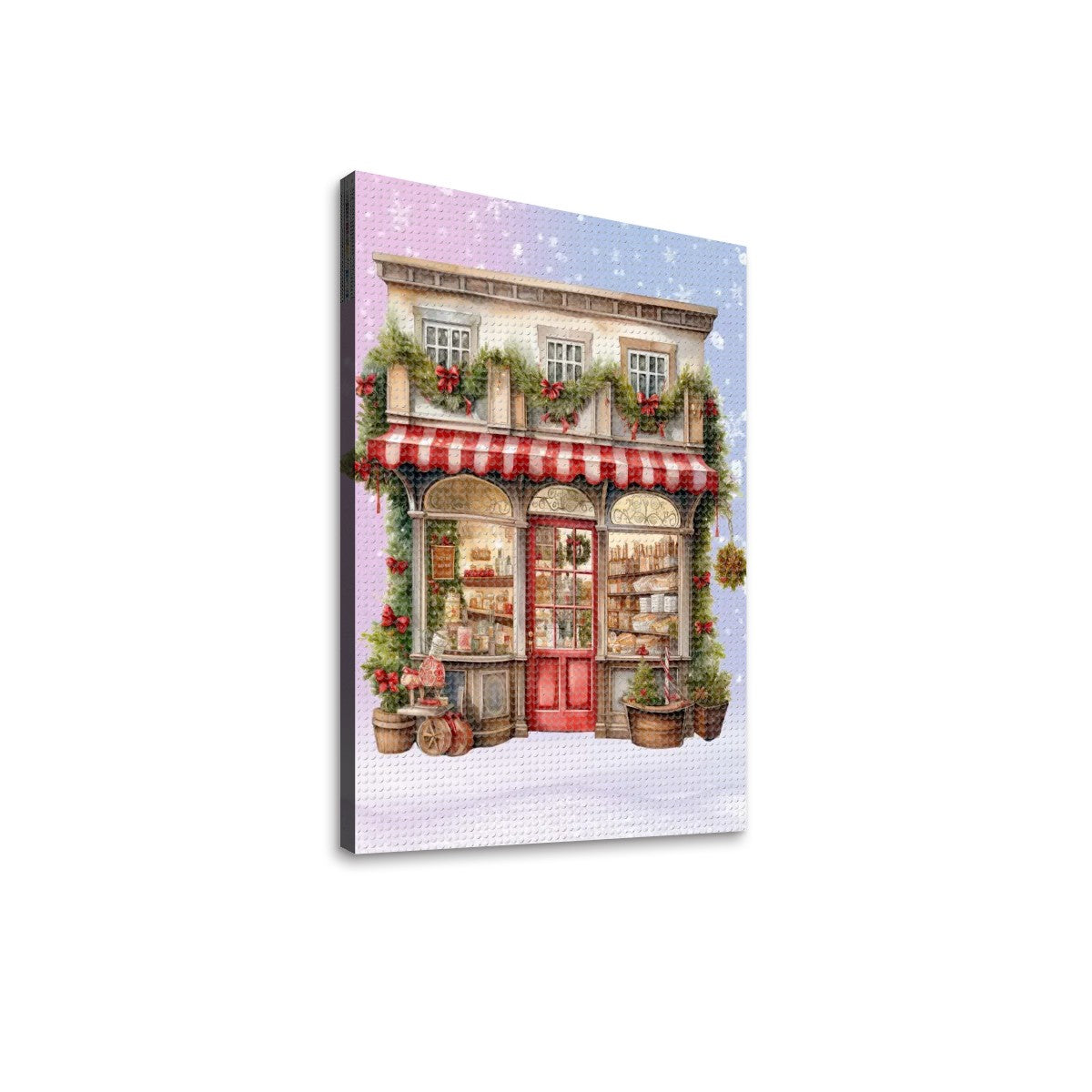 Ye Olde Christmas Shoppe Vintage Diamond Painting Kit 4