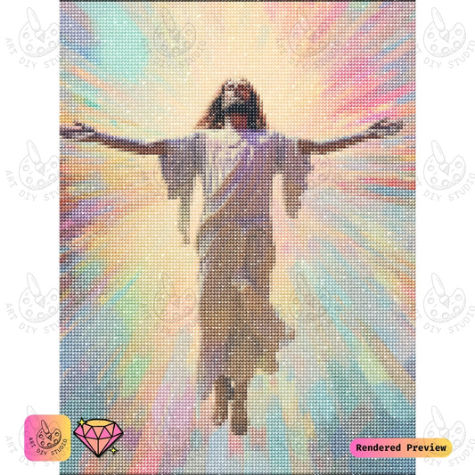 Artdiystudio Ascension Of Light Diy Diamond Painting Kit Celebrate Divine Radiance 2