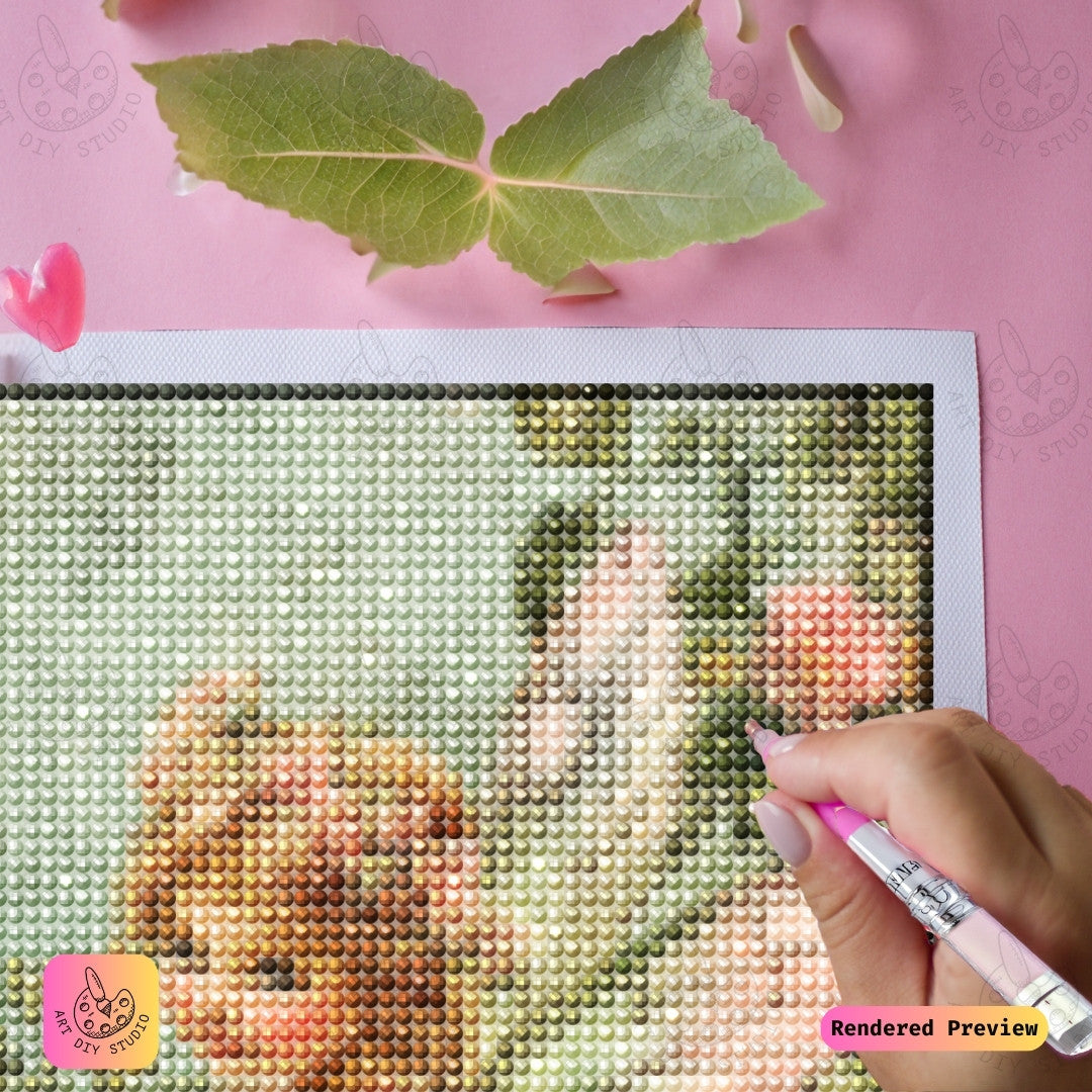 Artdiystudio Blooming Fairy Innocence Diy Diamond Painting Kit A Journey Into A Whimsical World 4
