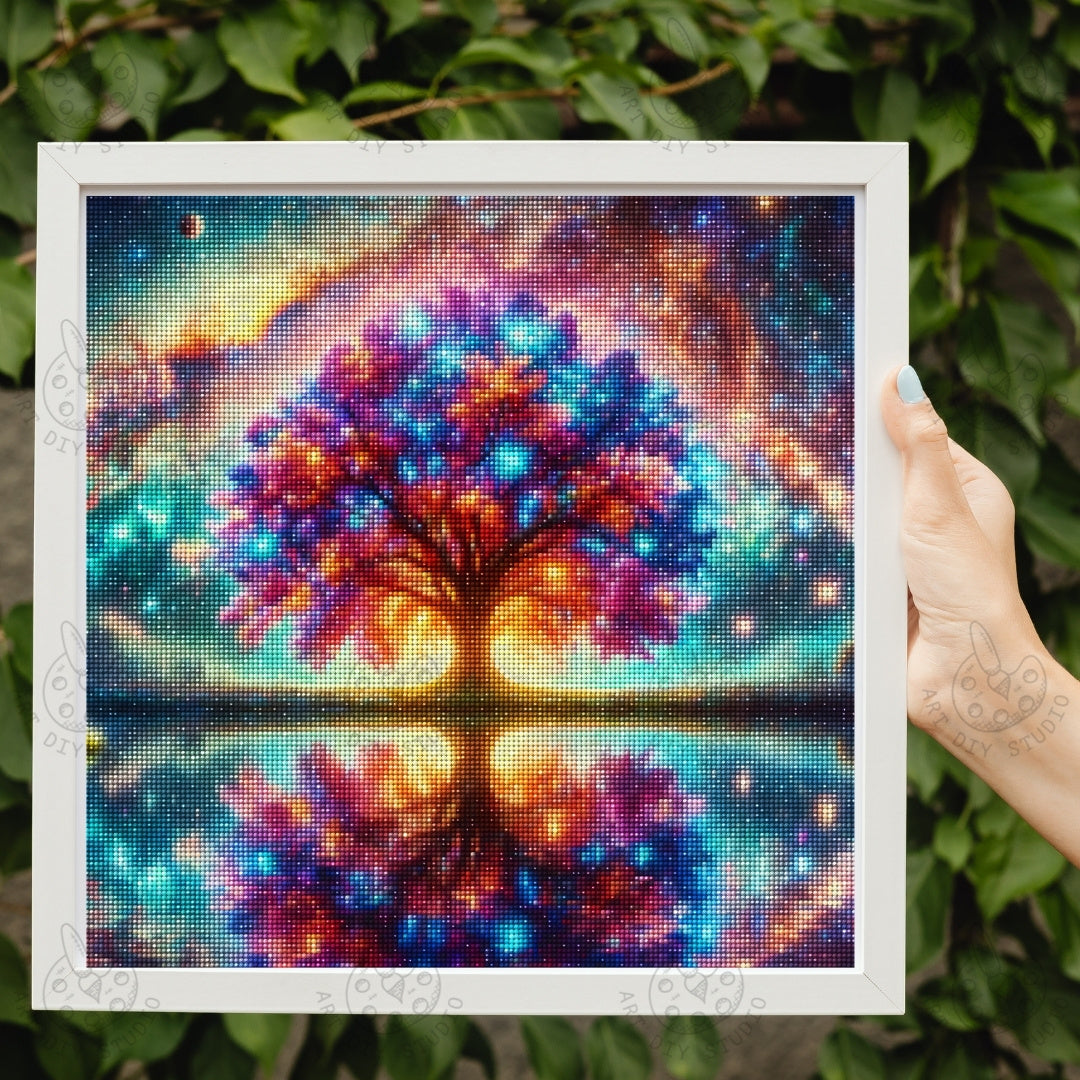 Artdiystudio Bring The Universe To Life With Cosmic Tree Of Dreams Diamond Art Kit 3