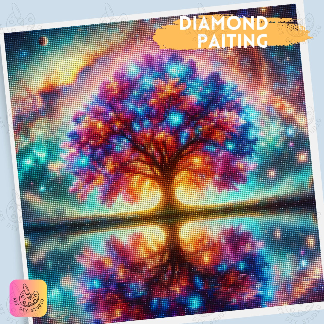 Artdiystudio Bring The Universe To Life With Cosmic Tree Of Dreams Diamond Art Kit 5