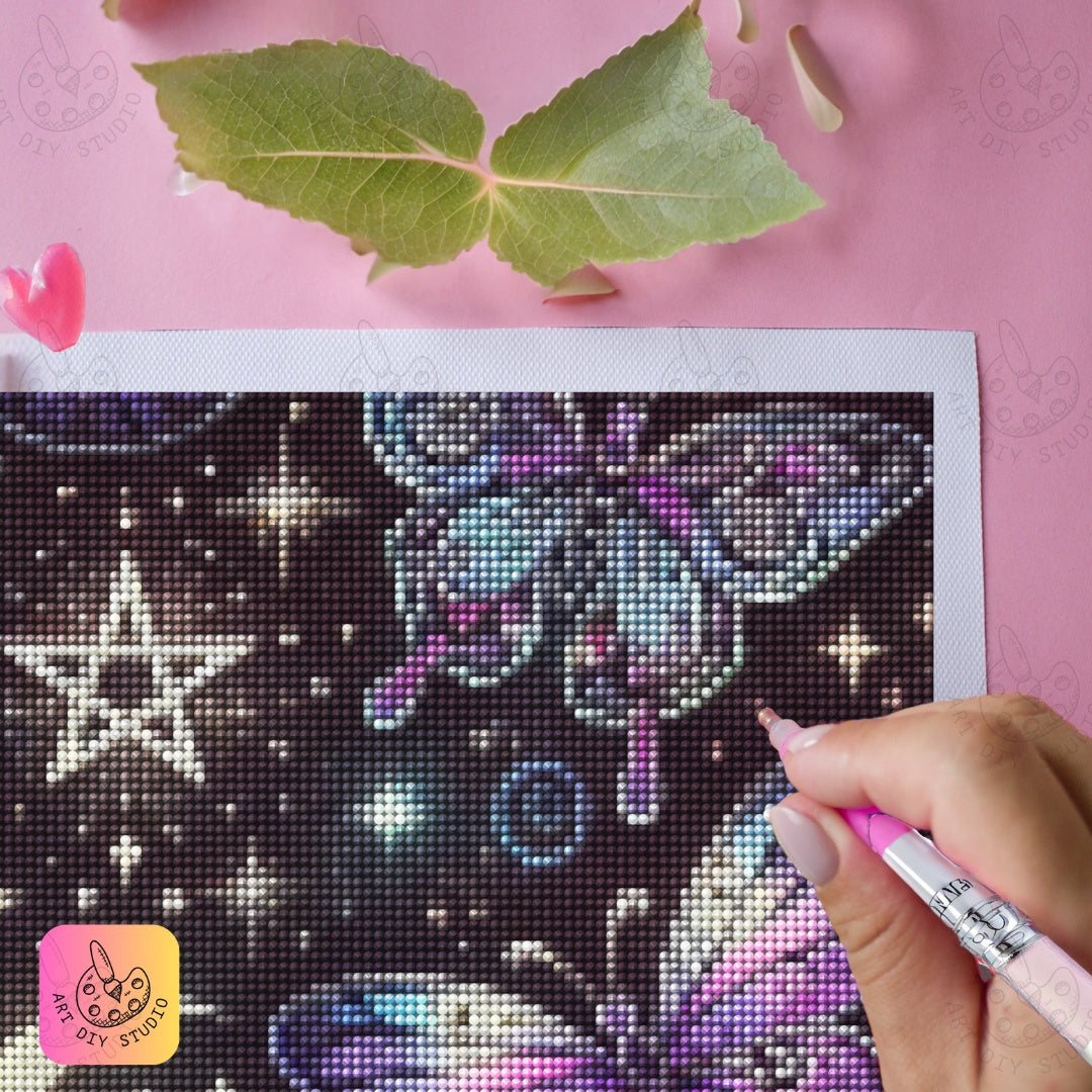 Artdiystudio Celestial Butterfly Whispers Mystical Diy Diamond Painting Kit For Dreamers Product Image 6