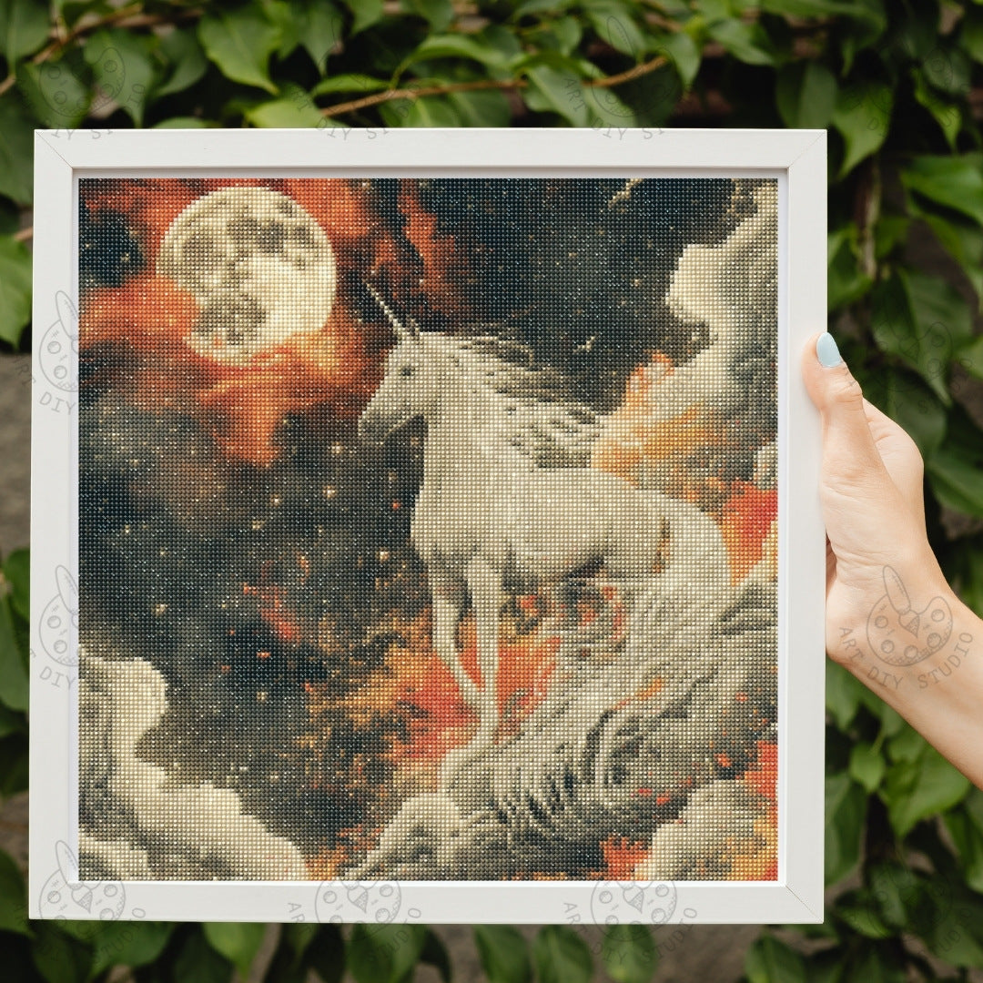 Artdiystudio Celestial Unicorn Dream Diy Diamond Painting Kit Craft Your Own Fantasy 2