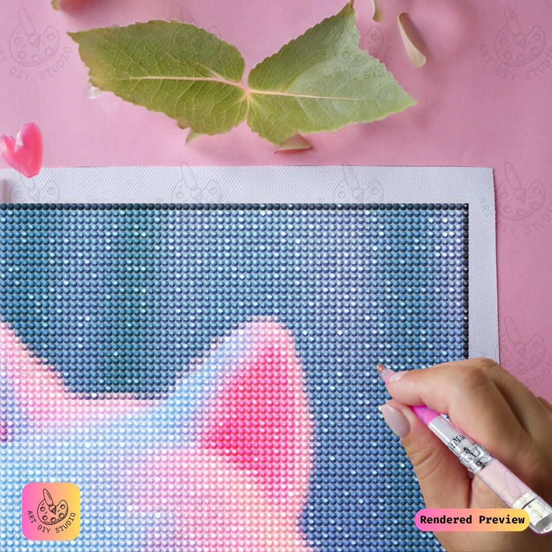 Artdiystudio Cheerful Fox Glow Diy Diamond Painting Kit A Whimsical Delight 4
