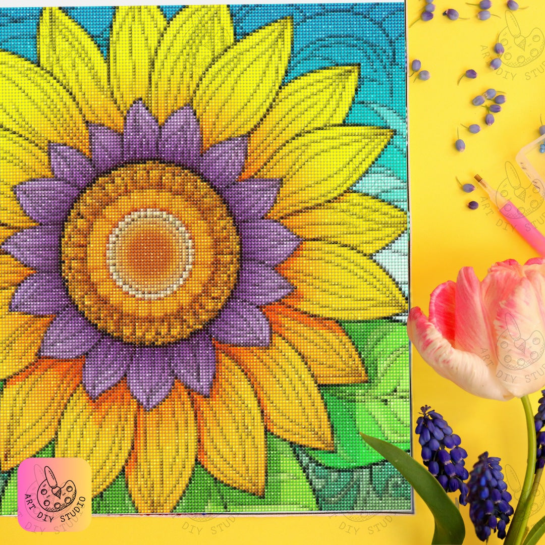 Artdiystudio Create A Burst Of Color With The Sunshine Petal Bloom Diy Mosaic 6