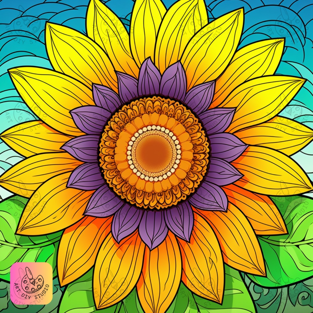 Artdiystudio Create A Burst Of Color With The Sunshine Petal Bloom Diy Mosaic 8
