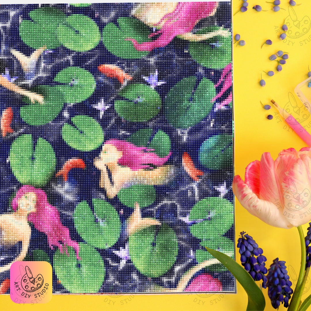 Artdiystudio Create A Mystical Scene With Mermaids Of The Enchanted Waters 7