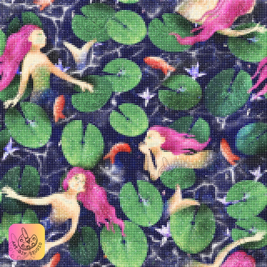 Artdiystudio Create A Mystical Scene With Mermaids Of The Enchanted Waters