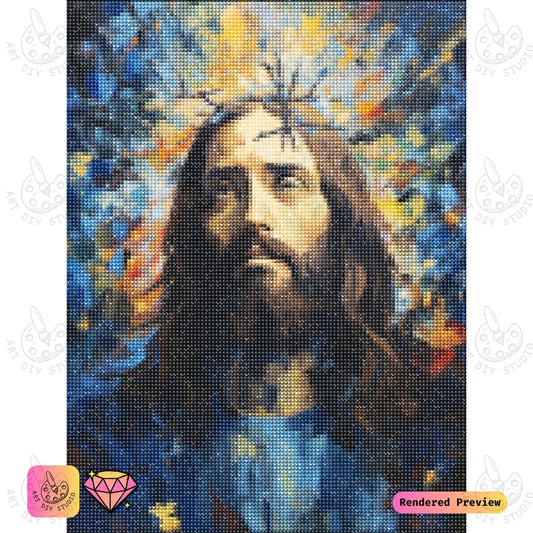 Artdiystudio Crown Of Devotion Diy Diamond Painting Kit A Tribute To Sacred Strength 2