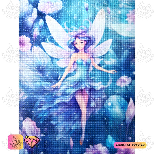 Artdiystudio Dancing With The Moonlight Fairy Diy Diamond Painting Kit A Dreamy Journey Into Fantasy 2