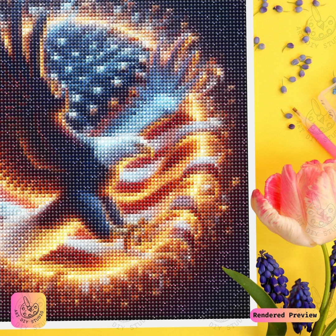 Artdiystudio Eagle Of Radiance Diy Diamond Painting Kit A Bold Celebration Of Freedom 4