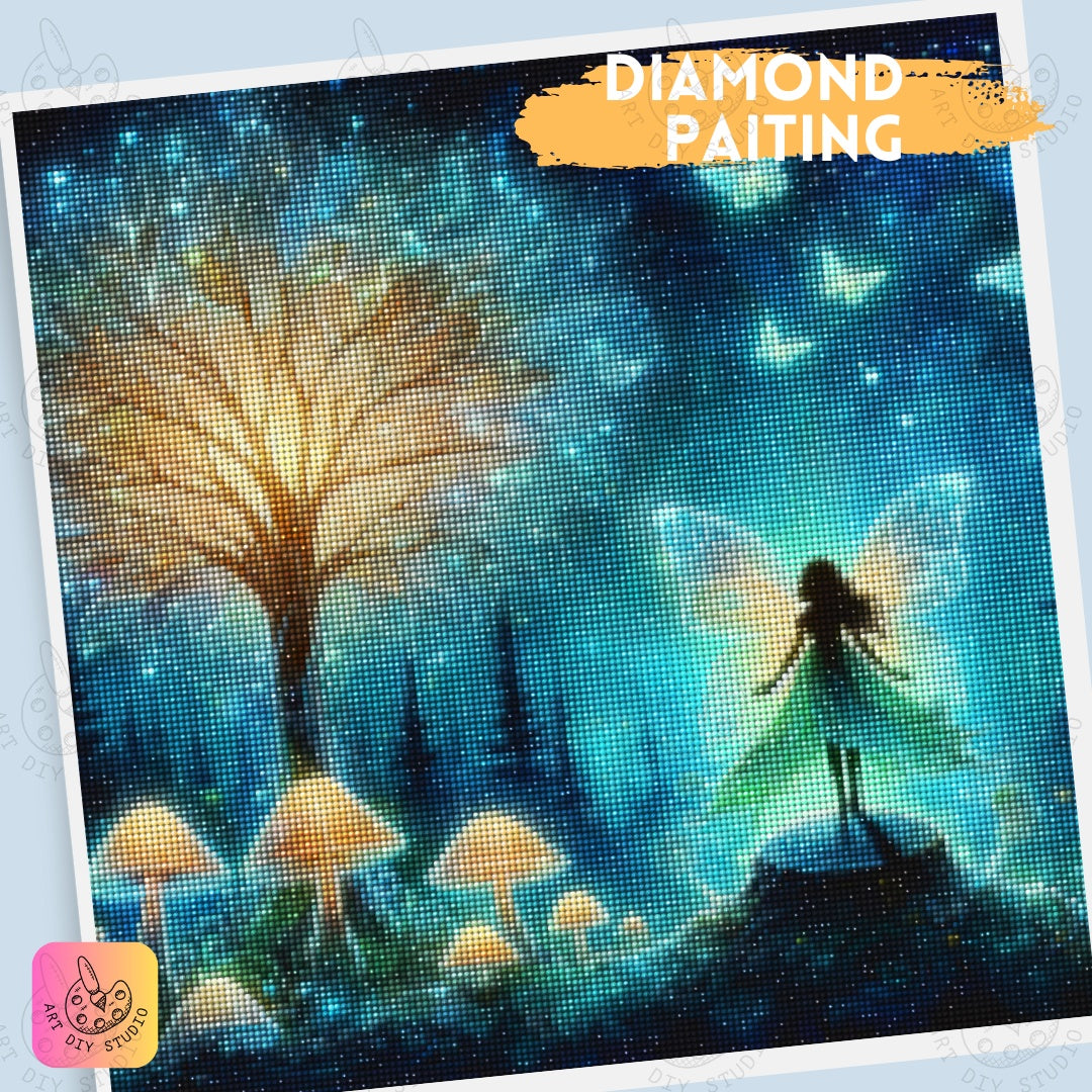Artdiystudio Enchanted Forest Glow Diy Diamond Painting Kit Step Into A Magical World Product Image 5
