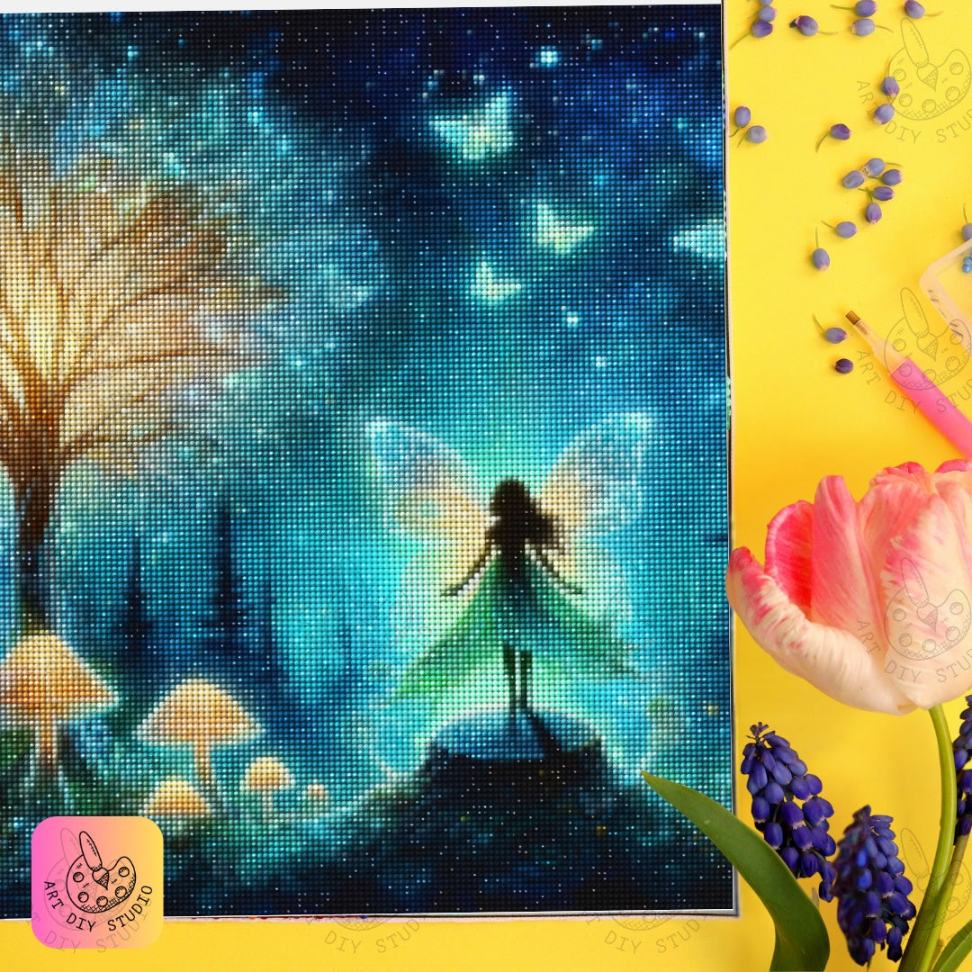 Artdiystudio Enchanted Forest Glow Diy Diamond Painting Kit Step Into A Magical World Product Image 7