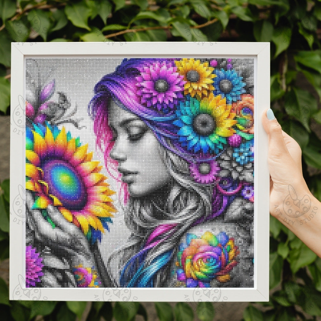 Artdiystudio Fantastical Flower Dreamscape Diy Diamond Painting Kit Enter A Vivid Wonderland 2
