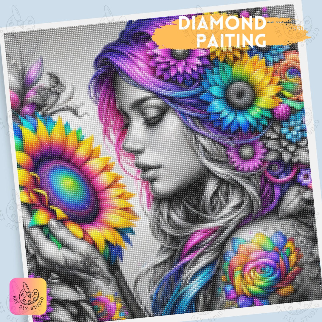 Artdiystudio Fantastical Flower Dreamscape Diy Diamond Painting Kit Enter A Vivid Wonderland 4