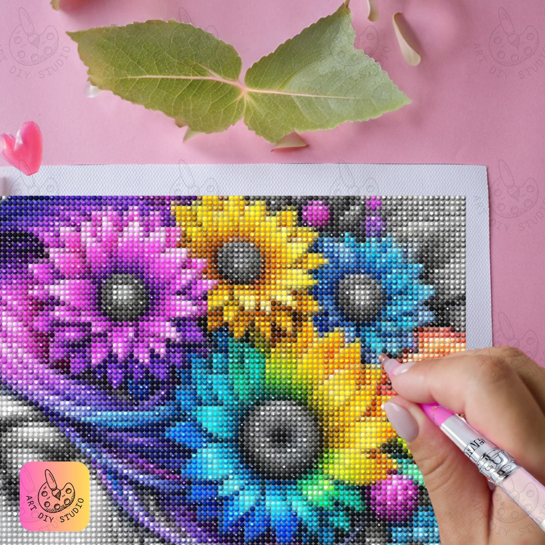 Artdiystudio Fantastical Flower Dreamscape Diy Diamond Painting Kit Enter A Vivid Wonderland 5