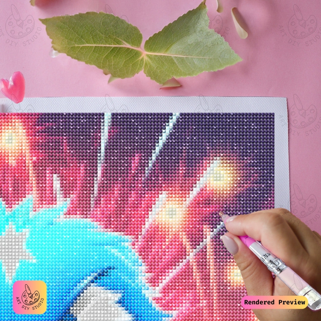 Artdiystudio Firework Eagle Festivity Diy Diamond Painting Kit A Lively Celebration Of Patriotism 3