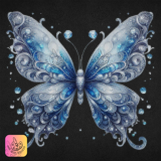 Artdiystudio Frosted Jewel Butterfly Diamond Painting Kit Create Your Masterpiece Product Image