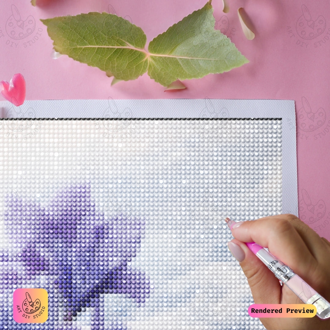 Artdiystudio Frozen Majesty Blooms Diy Diamond Painting Kit A Celebration Of Natures Endurance 4