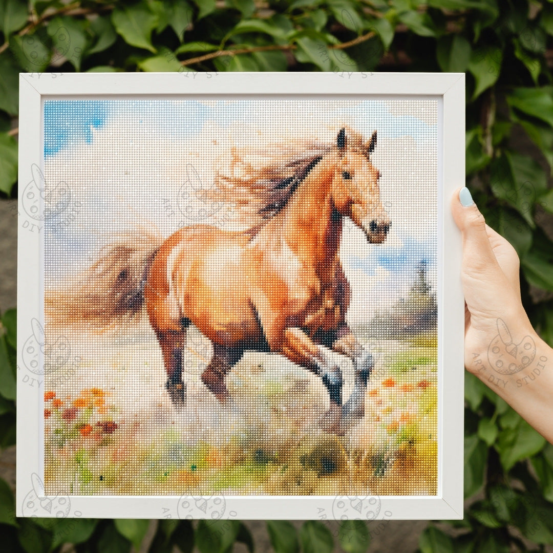 Artdiystudio Galloping Freedom Diamond Painting Kit Unleash Your Inner Spirit 2
