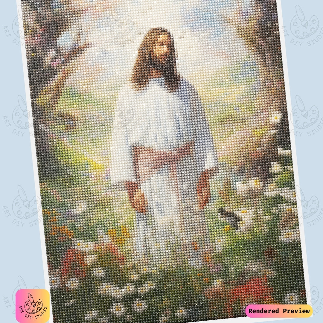 Artdiystudio Garden Of Grace Diy Diamond Painting Kit Celebrate Heavenly Peace 6