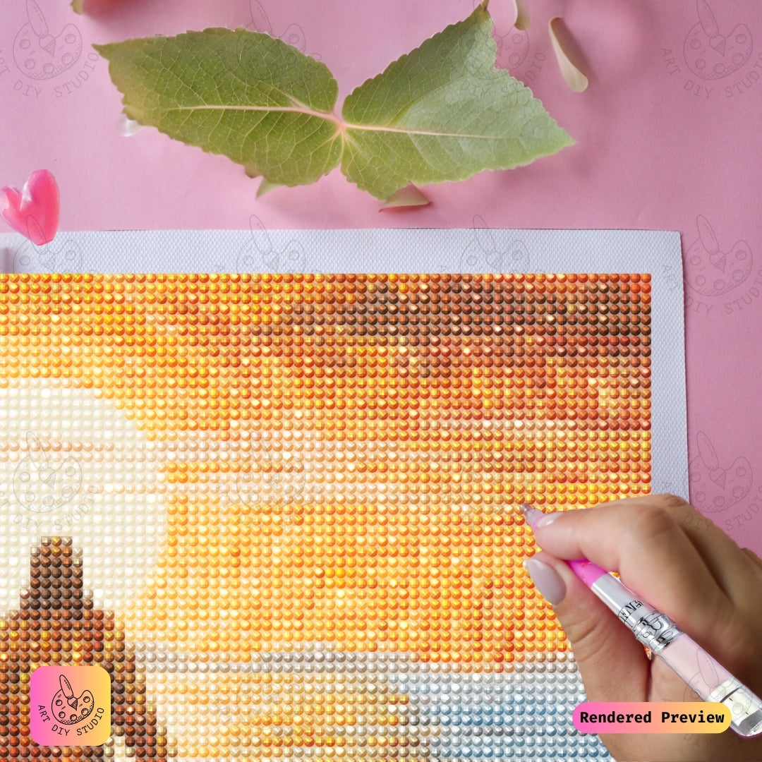 Artdiystudio Glow Of Eternity Diy Diamond Painting Kit A Radiant Celebration Of Faith 4