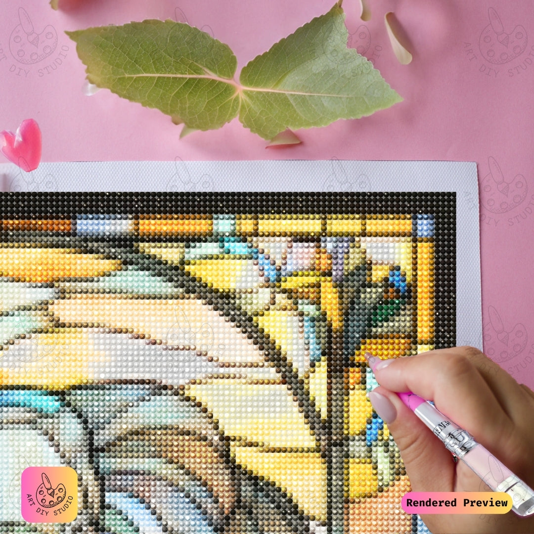 Artdiystudio Graceful Giants At Sunrise Diy Diamond Painting Kit Celebrate Natures Poetry 4